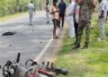जामताडा़ में तेज रफ्तार का कहर-अज्ञात वाहन की टक्कर से बाइक सवार की मौके पर मौत