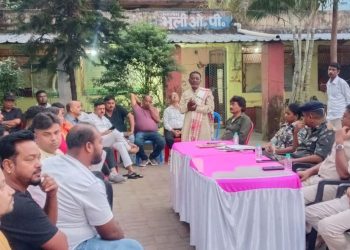 भूली में दुर्गा पूजा को लेकर शांति समिति की बैठक, डीजे बजाने पर सख्ती