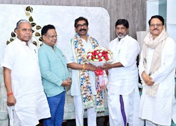 सीएम हेमंत सोरेन से तेलंगाना के उप मुख्यमंत्री मल्लु भट्टी विक्रमार्क ने की मुलाकात